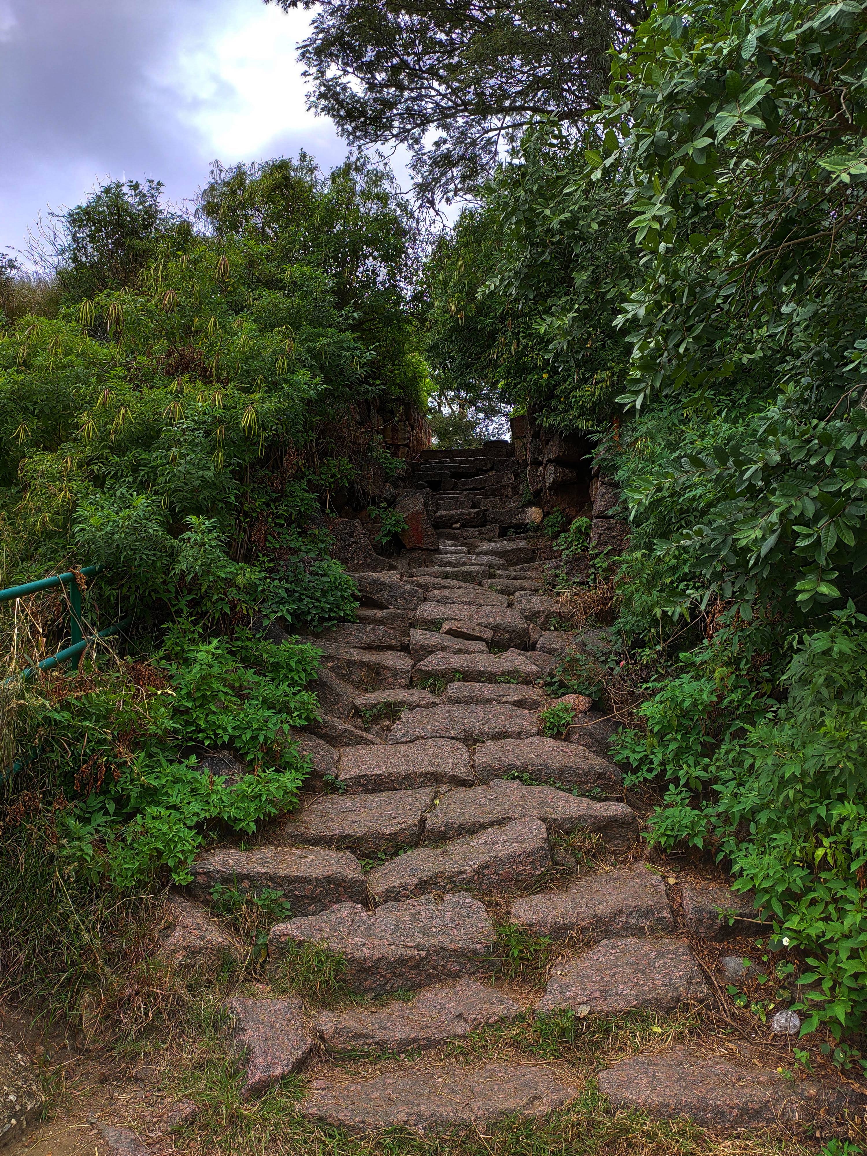 Rocky steps in Ramadevarabetta Vulture Sanctuary (Ramanagara)